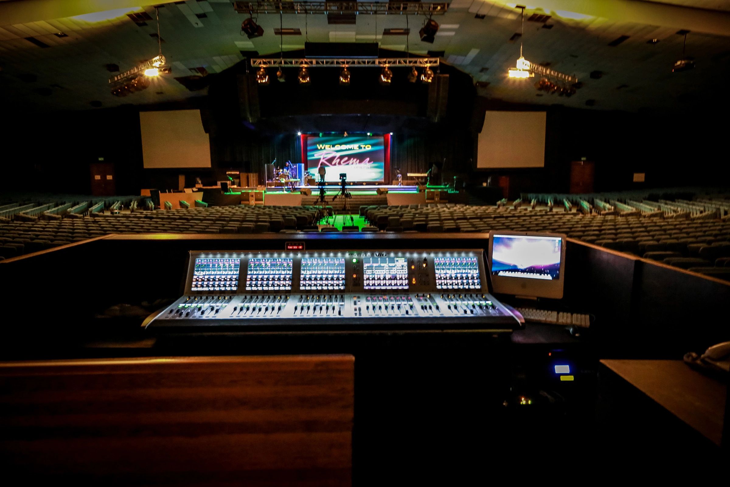 Big Event Music A/V installation work